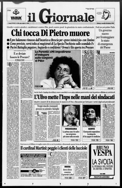 Il giornale : quotidiano del mattino